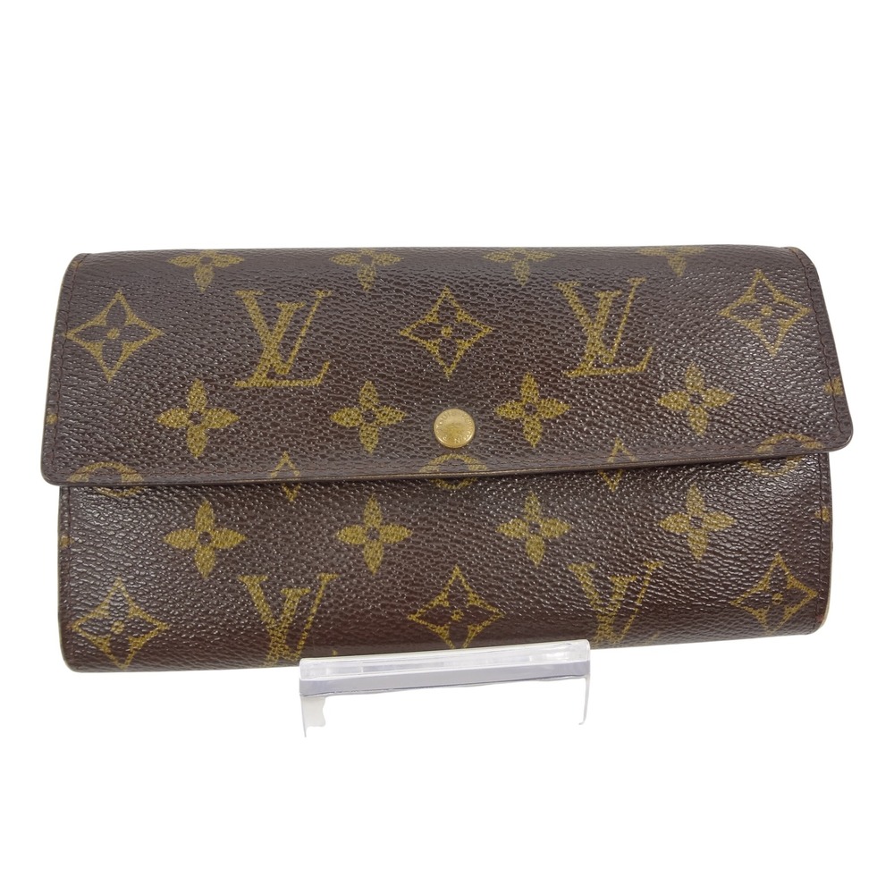 Authentic Louis Vuitton Monogram Sarah Long Wallet Brown /Tan includes Box COA - Picture 1 of 10